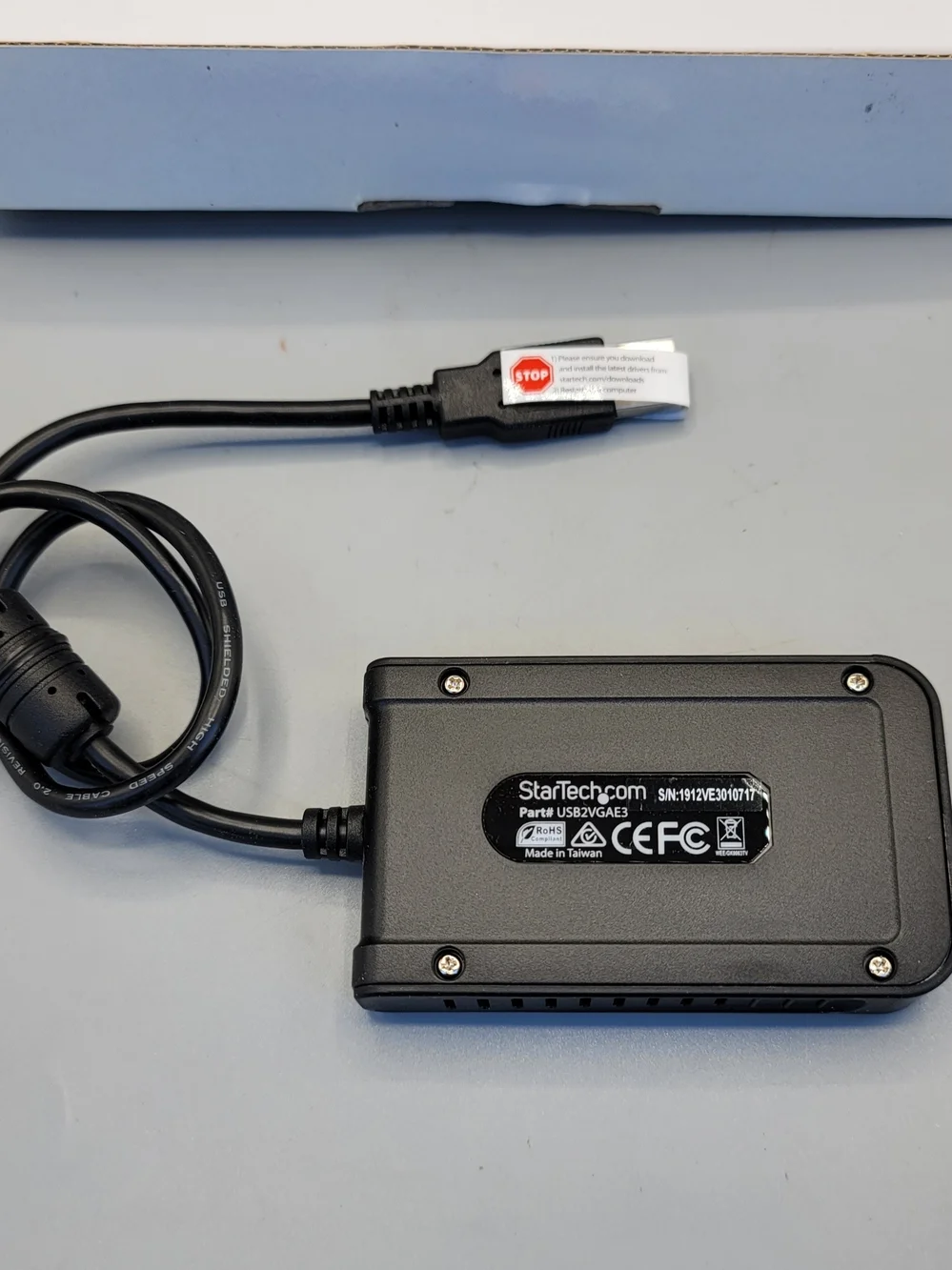 StarTech Slim USB 3.0 to VGA External Multi Monitor Adapter